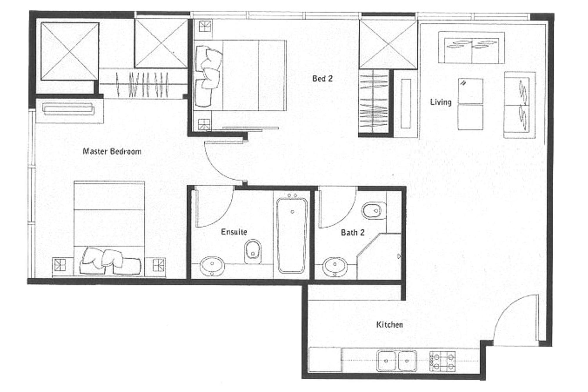 Apartamento Sky Bangkok
